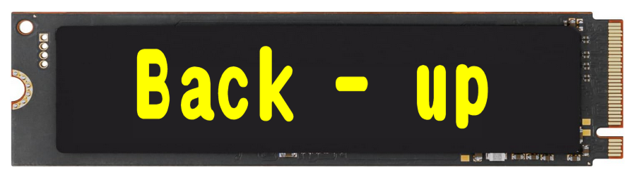SSDバックアップ